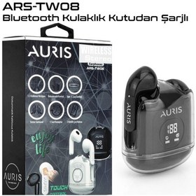 Resim Auris ARS-TW08 Bluetooth 5.3 Kulak İçi Kulaklık 