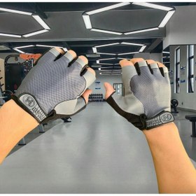 Resim BGA spor egzersiz yoga fitness kadın halter bisiklet spor eldiveni 