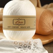 Resim 150g Büyük Topuklu İpek Gülü İpliği Bambu Kömür Lifli El Örgü ve Tığ İşi İpi, Kazaklar, Şallar, Üstler, Etekler, Battaniyeler ve DIY El İşleri için Uygun Nefes Alabilir Serin, İlkbahar Yaz Sonbahar İçin Mükemmel 