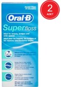 Resim Oral-B Super Floss Diş İpi 50'li x 2 Paket 