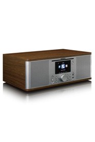 Resim Lenco DIR-270 İnternet Radyo DAB FM Radyo CD Bluetooth Ahşap 