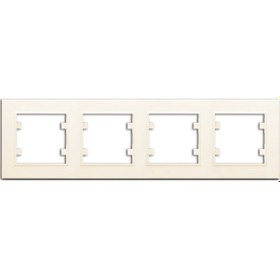 Resim Karea Krem Dörtlü Çerçeve 