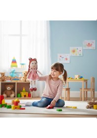 Resim Amigurumi Oyuncak Bebek El Örgüsü Uyku Ve Oyun Arkadaşı Çok Renkli 