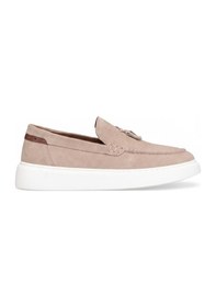 Resim Voyager 6795 Erkek Hakiki Deri Casual Ayakkabı Ten Ten 