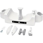 Resim Quartz Realm Oculus/meta Quest 3 Şarj Rıhtım, Kulaklık Tutucu (2 Pil Ile), Duvar Montajı (Quest 3s ile Uyumlu Değil) (Yurt Dışından) 