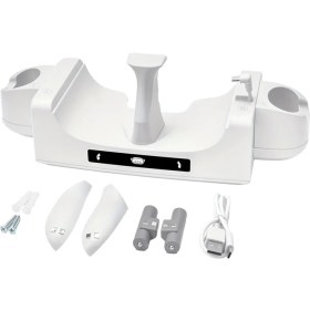 Resim Quartz Realm Oculus/meta Quest 3 Şarj Rıhtım, Kulaklık Tutucu (2 Pil Ile), Duvar Montajı (Quest 3s ile Uyumlu Değil) (Yurt Dışından) 