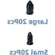 Resim Fastbuy Turcoshop11 Araba Motosiklet Bisiklet Lastik Tamir Kiti 40 Adet Küçük Büyük Boy 