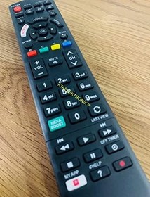 Resim PANASONIC N2QAYB000827 SMART LED TV KUMANDA - TÜM MODELLER - PANASONİK NETFLİX tuşlu 