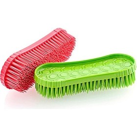 Resim Plastik Halı Yıkama Fırçası Asorti 