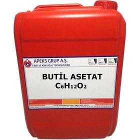 Resim Butil Asetat - C6H12O2 - 10 Lt 