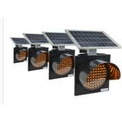 Resim SİNYALİZASYON 300 mm Ledli Güneş Enerjili Flaşör Solar Q300GEF 