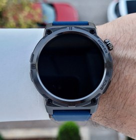 Resim Daniel Klein Kordonu Lacivert Kasası Siyah Renk Arama Ve Konuşma Özellikli Garantili Akıllı Saat 