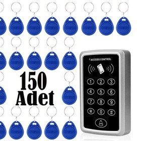 Resim Sonex Rfid Şifreli Kapı Kilidi 150 Adet Proximity Anahtarlık Gösterge 