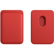 Resim piblue Iphone Xs Ile Uyumlu Magsafe Özellikli Cardsafe Deri Cüzdan Kartlık 