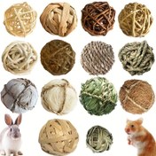 Resim Küçük Hayvanlar İçin Çok Fonksiyonlu Otluk Eğlence Topu - Doğal Lifli Rastgele Stil Kemirici Çiğneme Oyuncak, Dayanıklı ve Güvenli Hamster, Tavşan, Çinko, Cüce Fare, Porsuklar İçin - Boşluk Giderme ve Diş Sağlığı, Küçük Hayvan Oyuncak, Eğlenceli Tasarım, Güvenli Evcil Hayvan Malzemesi, Tavşan Oyuncak, Hamster Atıştırmalık, Tavşan İçin Şey, Tavşan Aksesuarı, Tavşan Otu, Hamster Aksesuarı, Hamster Oyuncak, Tavşan Oyuncak, Fare Oyuncak, Hamster Şeyleri, Tavşan Malzemeleri 