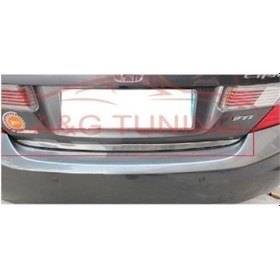 Resim Honda Civic Krom Bagaj Alt Çıta Formlu 2012-2016 Arası Paslanmaz N11.5754 