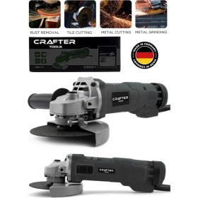 Resim 980W Bakır Sargılı Spiral Taşlama Makinesi, 125 Mm, Çok Amaçlı Kullanım 
