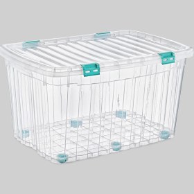 Resim Poly Time Kilitli Mega Tekerlekli Saklama Kutusu 120 Lt. 
