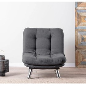 Resim Pafu Misa Tekli Kanepe - Gri 