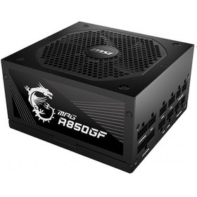 Resim MSI MPG A850GF 850W 80+ Gold Modüler Güç Kaynağı 