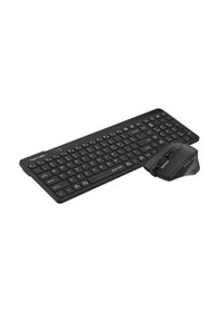 Resim A4tech Fg2400 Aır2 Kablosuz Q Trk Sessiz Siyah Klavye - Mouse Set 