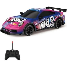 Resim 1:18 Wıld Uzaktan Kumandalı Full Fonksiyon Işıklı Araba Pembe Mo Çok Renkli 