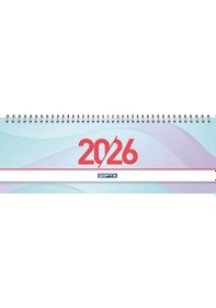 Resim Gıpta 2026 Spiralli Masa Takvimi 12x33 Cm 504-btk 
