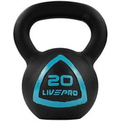 Resim LP8041 20 KG Siyah Kettlebell Livepro