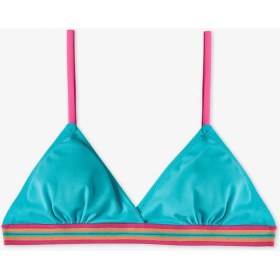 Resim Penti Turkuaz Genç Kız island Üçgen Bikini Takımı 