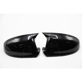 Resim Renault Symbol 3 2012+ Piano Black Batman Yarasa Ayna Kapağı 