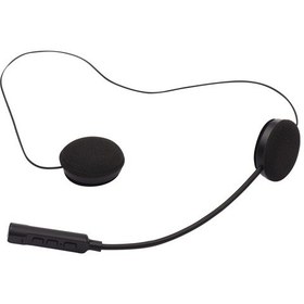 Resim Kablosuz Bt Lar Motosiklet İnterkom Kaskı Müzik Kulaklığı 