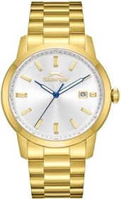 Resim SLAZENGER, ÇELİK KASA, ÇELİK KORDON, QUARTZ, 41MM, 5ATM, ERKEK KOL SAATİ, SL.09.2495.1 