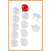 Resim Alony Home Patrull Priz Emniyeti 12 Adet Beyaz 