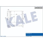 Resim Radyatör Bmw 3 Serisi (E30) (E36) Z3 (E36) (Al Pl Brz) 438X438X34 504645769 