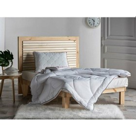 Resim Doqu Home Climate Çift Kişilik Yorgan - Beyaz Gri 