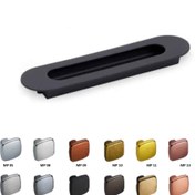Resim ÇEBİ Mat Altın Siyah Detaylı 160 mm Çekme Mobilya Kulpu MP30 (A1173160130) 