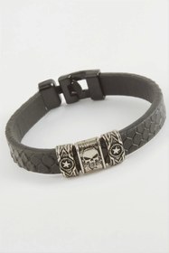 Resim Eco Lounge Kuru Kafa Kaliteli Suni Deri Bileklik 