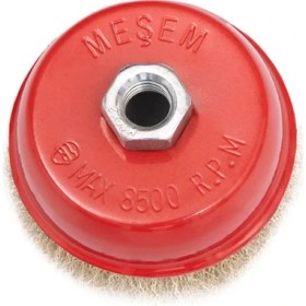 Resim Meşem Çanak Fırça Saçaklı 100 mm 