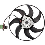 Resim Opel Insignia A 1.6 Turbo A 1.6 LET 2009 Sonrası Fan Motoru Davlumbazsız 390 Mm 4 Fiş 7 Kanat 