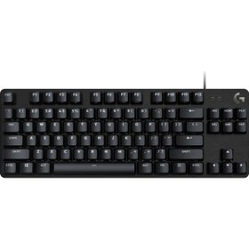 Resim Logitech G413 Mekanik Aydınlatmalı Türkçe Kablolu Oyuncu Klavyesi - Siyah 