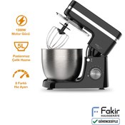Resim Fakir Range FixRoll Mutfak Şefi - Hamur Yoğurma - Stand Mikser- Siyah 