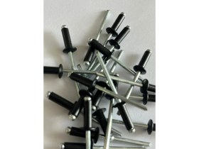 Resim Kazey Teknik Siyah Alüminyum Al/st Pop Perçin 4X12 