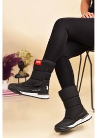 Resim U.S. Polo Assn Clark Cırtlı Sıcak Astarlı Kar Botu 001 