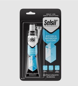 Resim Selsil Mutfak Ve Duşakabin Silikonu Şeffaf 50 Ml 