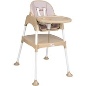 Resim Babydoor 3İn1 Bambu Çalışma Masalı Pedli Mama Sandalyesi 