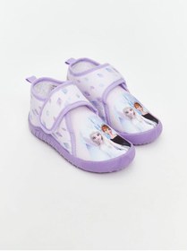 Resim LC Waikiki LCW STEPS Frozen Baskılı Kız Bebek Panduf 