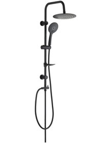 Resim Duş Seti Rain Slim Mat Siyah Diğer 