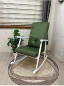 Resim Asedia Trend Lake Beta Yeşil Sallanan Sandalye Dinlenme Emzirme Baba Tv Okuma Koltuğu Babalar Günü Hediyesi 