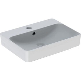 Resim Geberit Variform 500.780.01.2 Çanak Lavabo - Dikdörtgen - Beyaz 60cm 