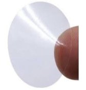 Resim Barkod Orjinal Zebra Emniyet Bantı Etiketi Pp Şeffaf Pvc 20*20 Cap 2000 Li Sarım 